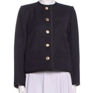 SOLDYVES SAINT LAURENT RIVEGAUCHEVintage 1980's Evening Jacket sz 40 French  8US